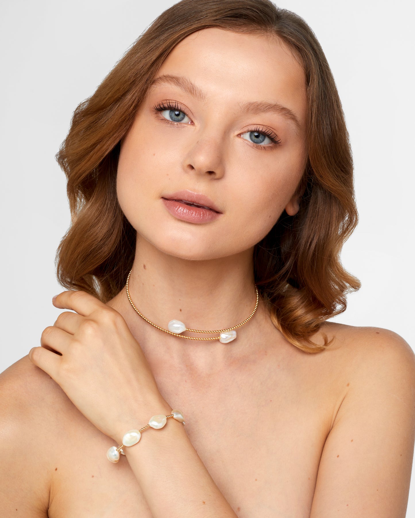
                  
                    Bixby Baroque Pearl Bracelet
                  
                