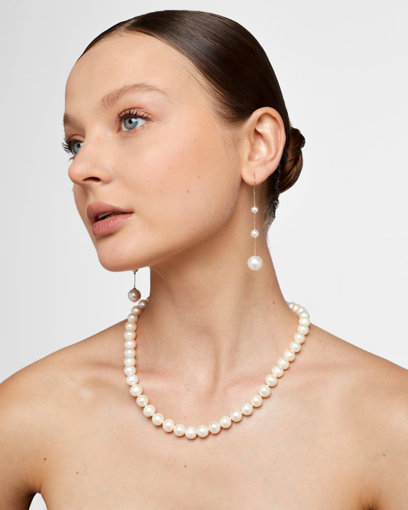 
                  
                    Esalen 10mm Classic Round Pearl Necklace
                  
                