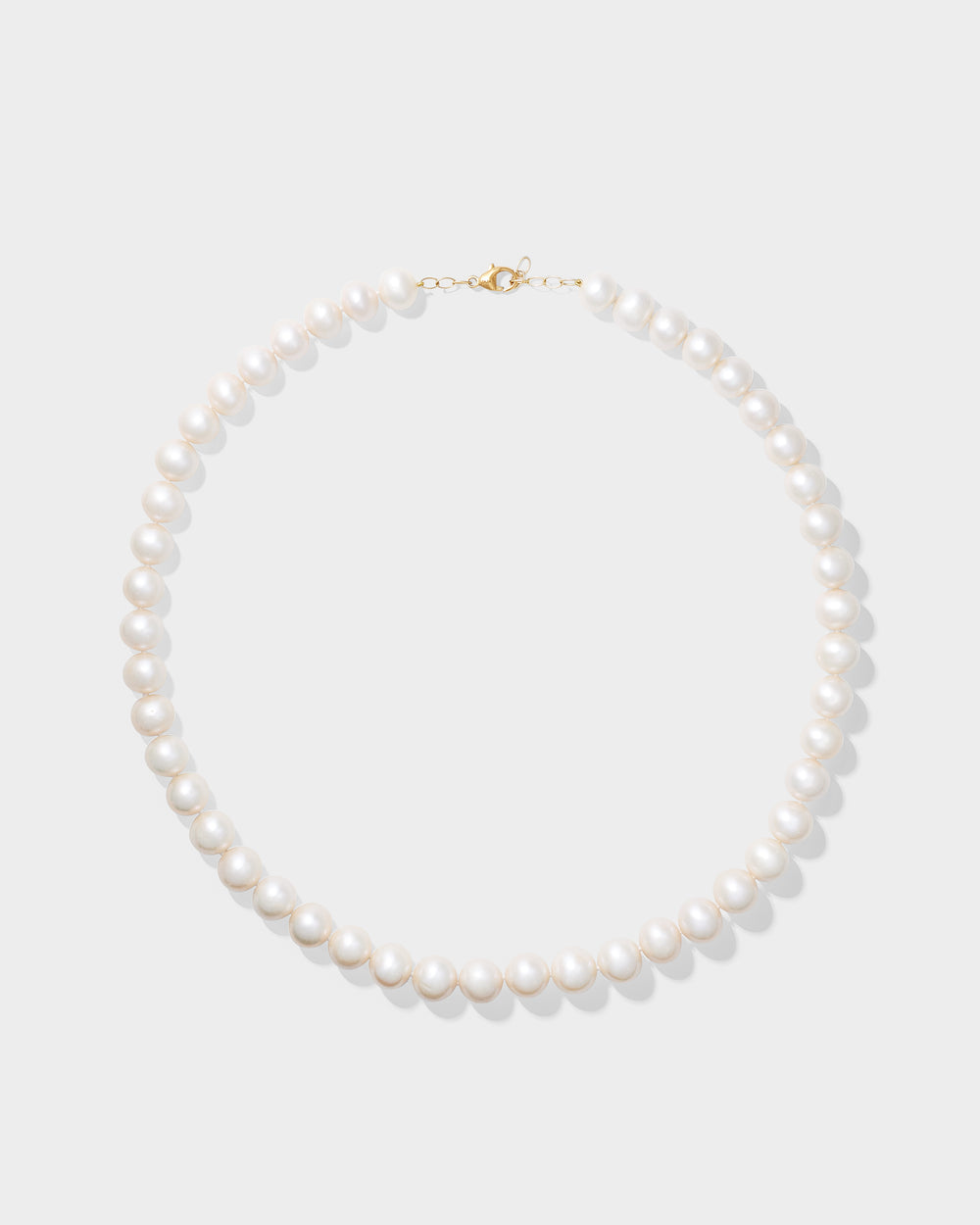 Esalen 10mm Classic Round Pearl Necklace